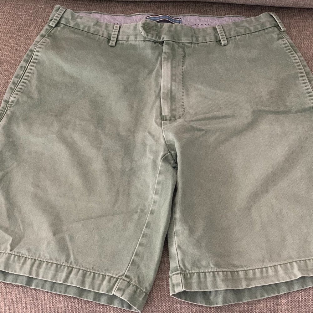 Peter Millar Pima Cotton Shorts Flat Front size 32